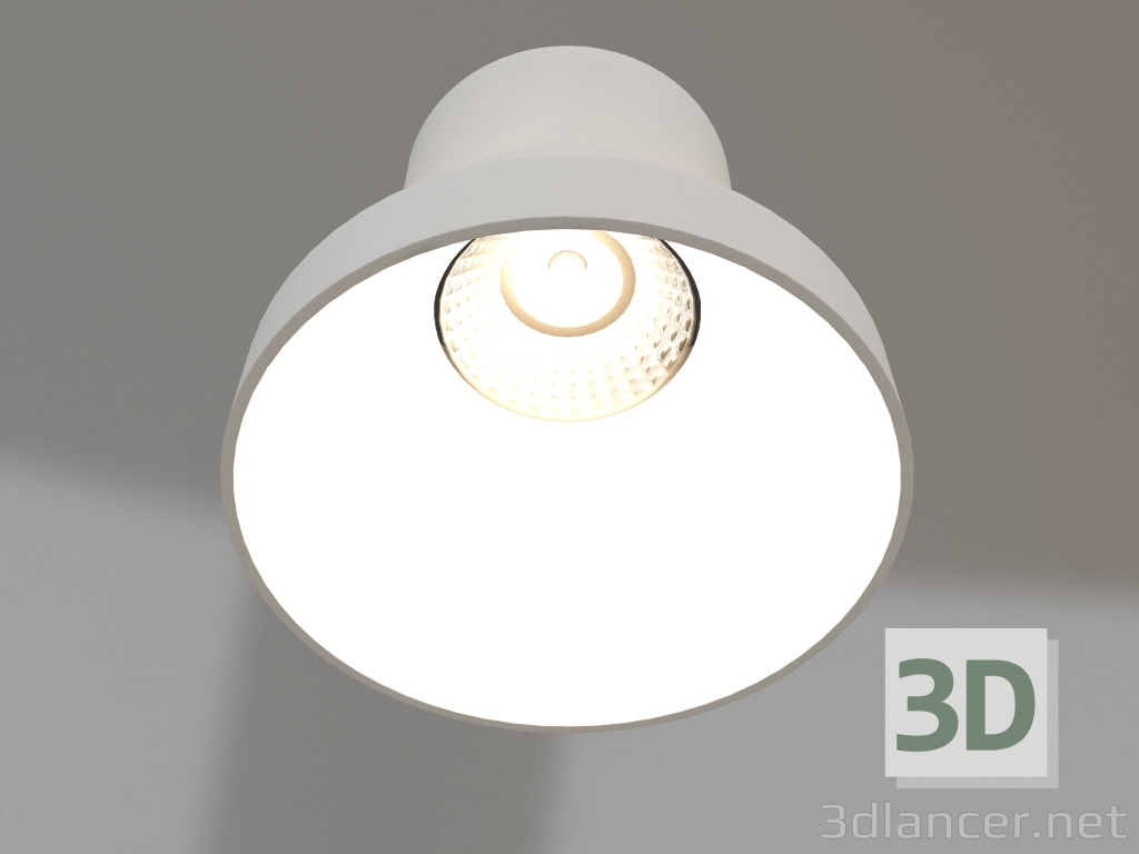 3D Modell Lampe MS-VOLCANO-BUILT-R82-10W Warm3000 (WH, 38 Grad, 230V) - Vorschau