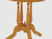 table sculptée