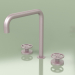 3d model Three-hole mixer with swivel spout (20 32 V, OR) - preview