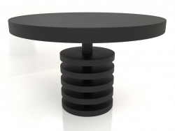 डाइनिंग टेबल डीटी 03 (डी = 1194x767, लकड़ी काला)