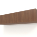 3 डी मॉडल हैंगिंग शेल्फ ST 06 (2 दरवाजे, 1200x315x250, लकड़ी की भूरी रोशनी) - पूर्वावलोकन