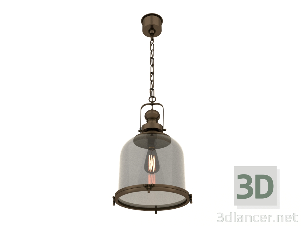 modello 3D Lampada a sospensione (4970) - anteprima