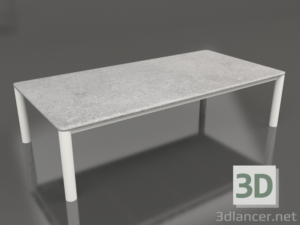 modello 3D Tavolino 70×140 (Grigio agata, DEKTON Kreta) - anteprima