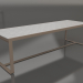 modèle 3D Table à manger 270 (DEKTON Kreta, Bronze) - preview