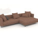 3D Modell Carol Sofa 3360 x 1800 (Bengasi 10) - Vorschau