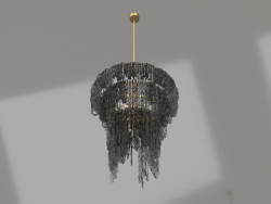 Chandelier BLACK SPACE BIG