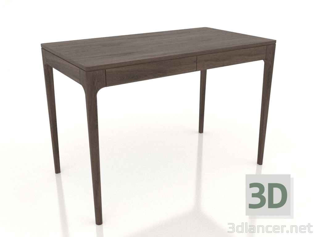 modèle 3D Table de travail FARGO 1100x600x750 mm (chêne foncé) - preview
