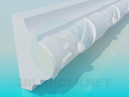 3d model Молдинг - preview 3d model Молдинг - preview