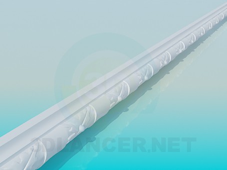 3d model Молдинг - preview 3d model Молдинг - preview