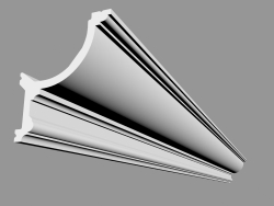 Cornice (and for concealed illumination) C901 (200 x 14.8 x 12.4 cm)