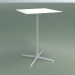 modèle 3D Table carrée 5559 (H 103,5 - 69x69 cm, Blanc, V12) - preview