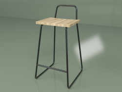 Bar stool (black)