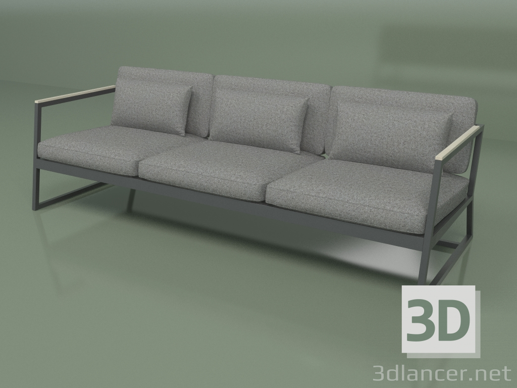 3 डी मॉडल सोफा 3 - पूर्वावलोकन
