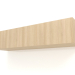 modello 3D Mensola pensile ST 06 (2 ante, 1200x315x250, legno bianco) - anteprima
