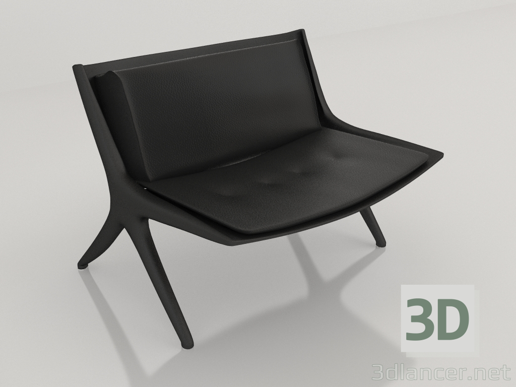 3D Modell Sessel DC90 - Vorschau