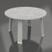 modèle 3D Table d'appoint ronde (Gris ciment, DEKTON) - preview