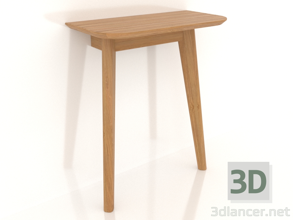 3d model Consola 600x300 mm (roble natural) - vista previa