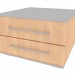3d model Cupboard with 2 drawers NM227_20-25 - preview