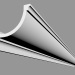 modèle 3D Corniche (et pour éclairage caché) C902 (200 x 10,3 x 10,3 cm) - preview