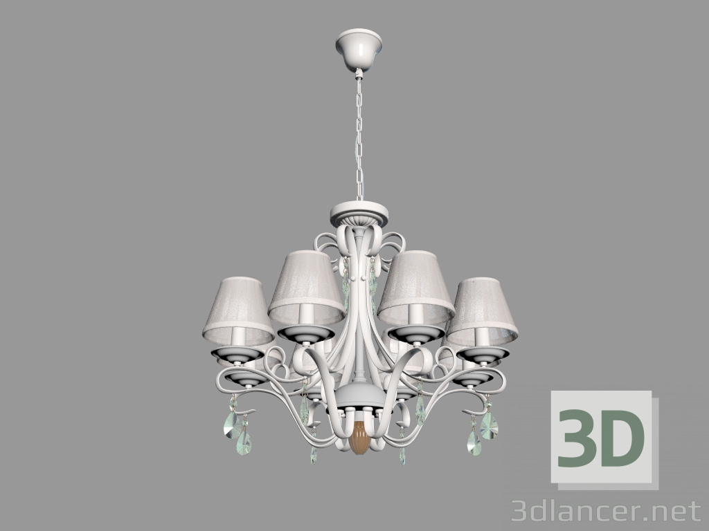 modèle 3D Lustre BRIONIA (ARM172-08-G) - preview