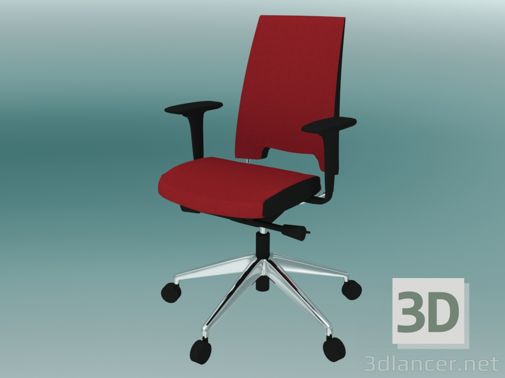 3D Modell Bürostuhl (21SL P51PU) - Vorschau
