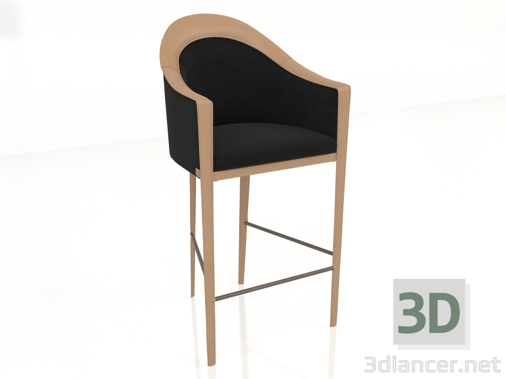 3d model Bar stool (ST725) - preview