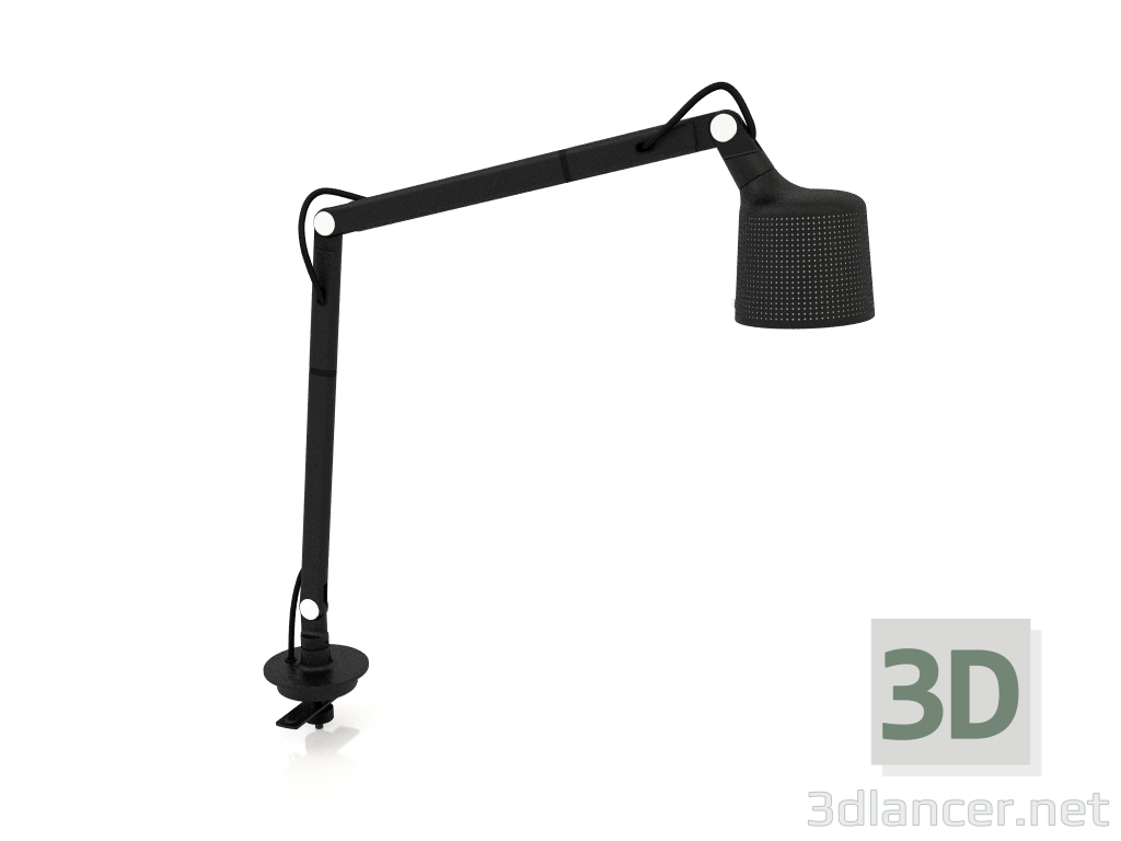 modello 3D Lampada da tavolo con inserto VIPP521 - anteprima