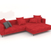 3d model Carol sofa 3360 x 1800 (Brunei 23) - preview