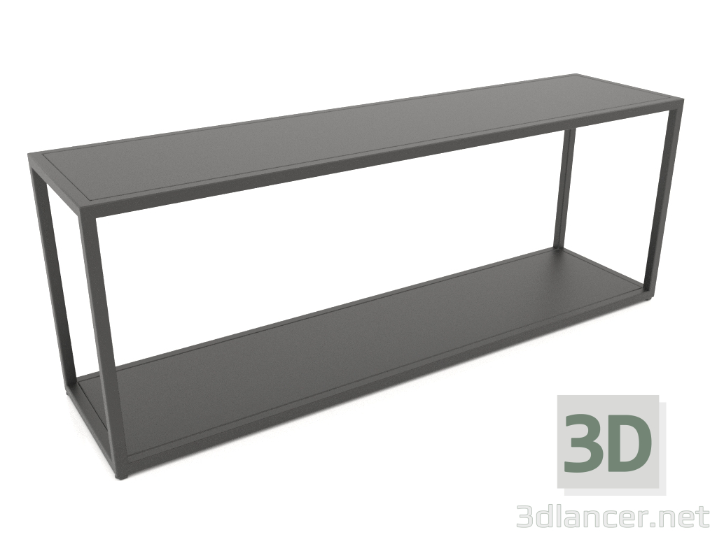 Modelo 3d Banco de dois níveis (METAL, 120x30x44) - preview