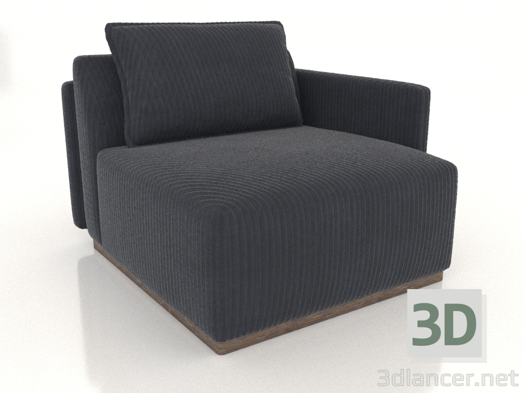 3D modeli DOMUS R şezlong - önizleme 3D modeli DOMUS R şezlong - önizleme