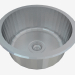3d model Steel kitchen sink Cornetto (ZHC-0803 29445) - preview