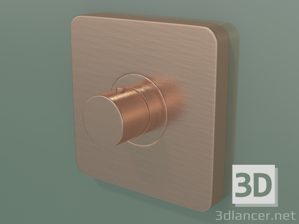 3D modeli Duş termostatı (36711310) - önizleme