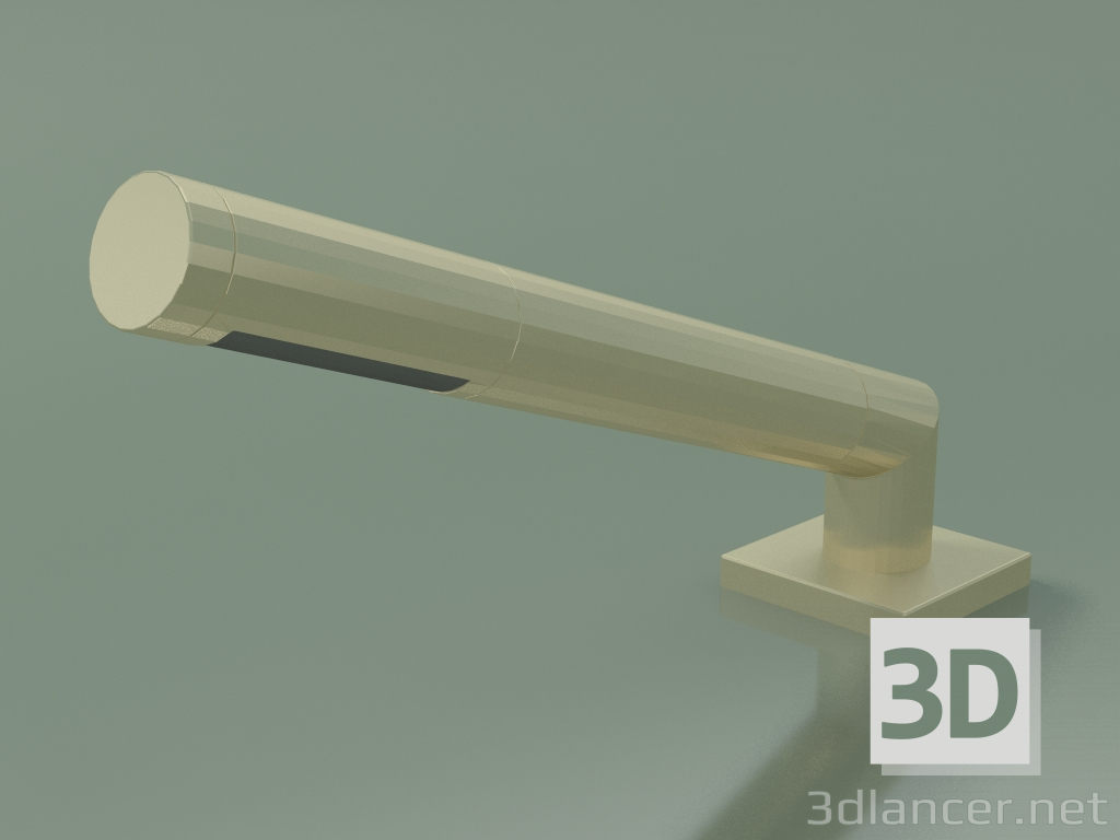 3D modeli Banyo güvertesi montajı için el duşu seti (27702980-28) - önizleme