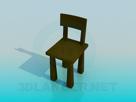 3d model Cozy chair - preview 3d model Cozy chair - preview