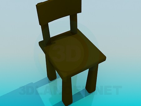 3d model Cozy chair - preview 3d model Cozy chair - preview