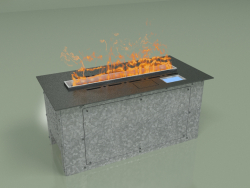 Steam fireplace Vepo 500 (black matt)