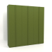 3d model Wardrobe MW 01 paint (2700x600x2800, green) - preview
