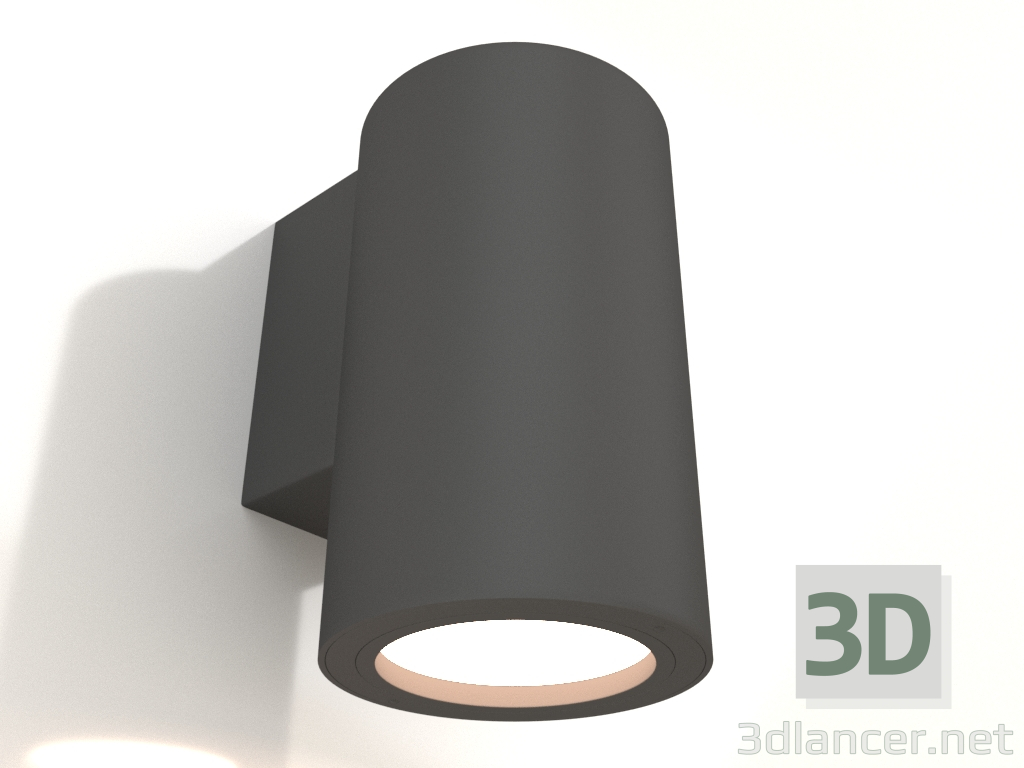 3D Modell Wand-Straßenlampe (6483) - Vorschau