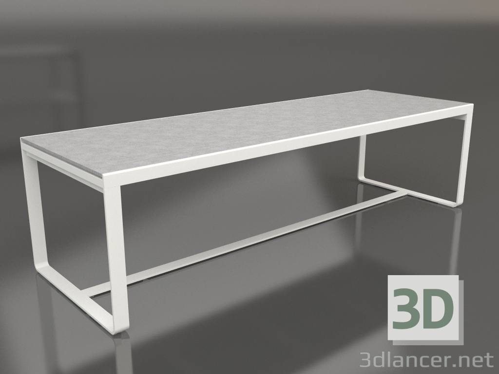 modèle 3D Table à manger 270 (DEKTON Kreta, Gris agate) - preview