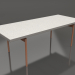 3d model Dining table (Quartz gray, DEKTON Sirocco) - preview