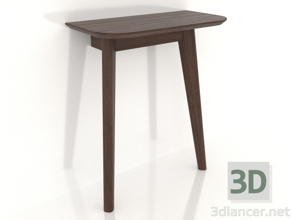 3d model Console 600x300 mm (dark walnut) - preview