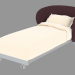3d model Sillón cama simple Celine - vista previa