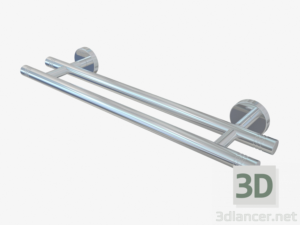 modèle 3D Porte-serviettes CANYON double (L 400) - preview