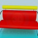 3d model Comfortable bench - preview