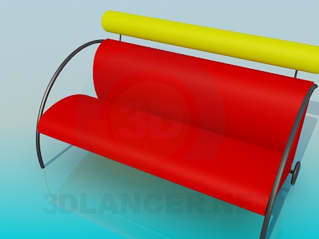 modelo 3D Banco cómodo - escuchar modelo 3D Banco cómodo - escuchar