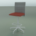 3d model Low back stool 6506 (5 legs, with mesh, V12) - preview