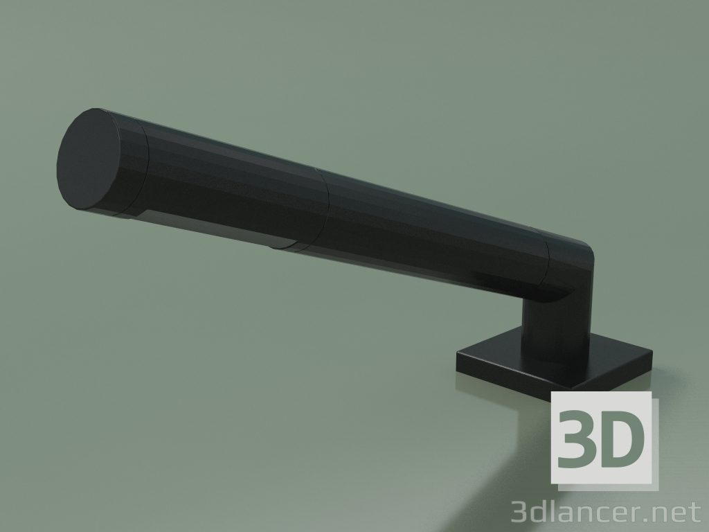 modello 3D Set doccetta per installazione su bordo vasca (27702 980-33) - anteprima