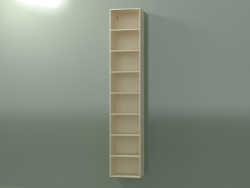Wall tall cabinet (8DUBFC01, Bone C39, L 36, P 24, H 192 cm)