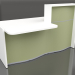 3d model Reception desk Wave LUV27P (1776x1103) - preview