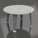 modèle 3D Table d'appoint ronde (Anthracite, DEKTON) - preview